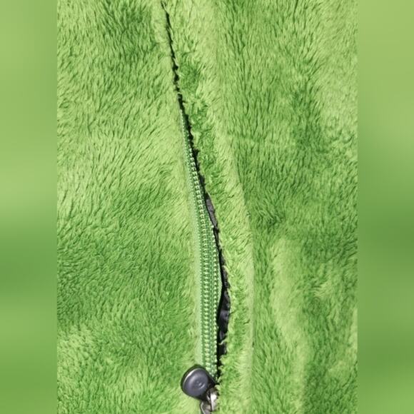 North Face Women's‎ Green Zip-Up Cozy Soft Warm Zip Jacket Size XS - Picture 16 of 16